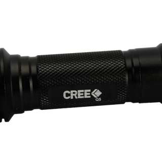   C8 CREE Q5 300 Lumen 5 Mode LED Flashlight 18650 Batte  