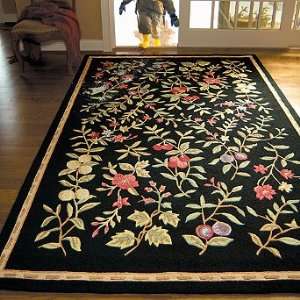  Morning Gardens Hand Hooked Rug   6 Round   Frontgate 