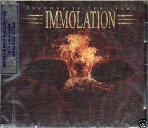 IMMOLATION, SHADOWS IN THE LIGHT. FACTORY SEALED CD. In English.