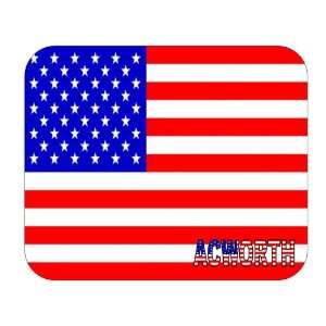  US Flag   Acworth, Georgia (GA) Mouse Pad Everything 