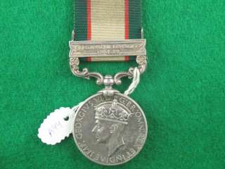 British India General Service Named Medal North West Frontier 1937 39 