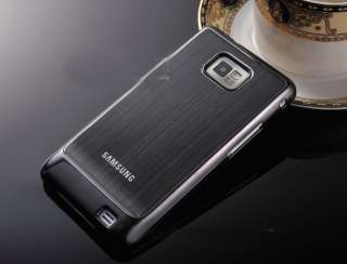 NEW Black Deluxe Hard Case Cover For Samsung Galaxy S2 II i9100 i9108 