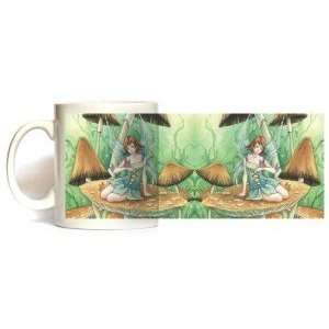  Among The Mushrooms Fairy Coffee Mug MDX02MG By Meredith 