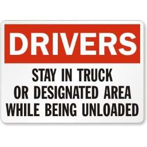 Drivers Stay In Truck Or Designated Area While Being 