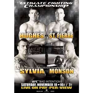  UFC 65 Autographed Poster 