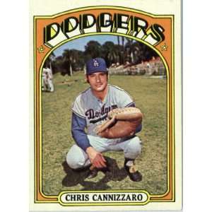   Card # 759 Chris Cannizzaro Los Angeles Dodgers Sports Collectibles