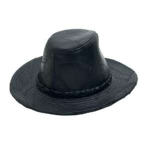   Rock Design Genuine Leather Cowboy Hat (Large) Electronics