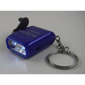  eGear Dynamo Dyno Mite 2 LED Keychain Light, Blue