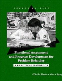 Functional Assessment and Program Development for Problem Behavior A 