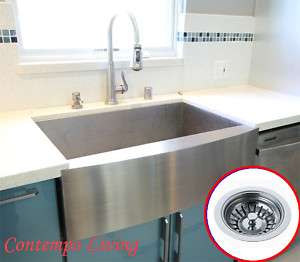 36 Stainless Steel Farm Apron CURVE FRONT Kitchen Sink  