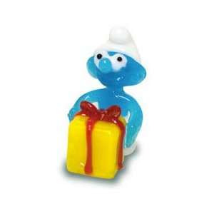  JOKEY Smurf   Tynies Miniature Glass Figurine Toys 