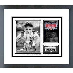  Lou Gehrig NY Yankees Captain Milestones and Memories 