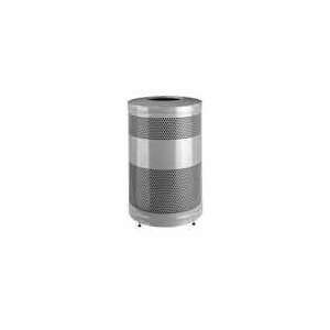  Rubbermaid Drop Top with Levelers Trash Can 1 EARCP S55SST 