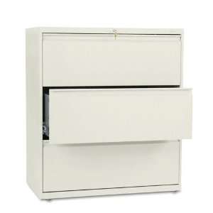  HON  800 Series Three Drawer Lateral File, 36w x 19 1/4d 