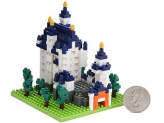   NEUSCHWANSTEIN Miniature Micro Sized Building Block Set 550 pieces NEW