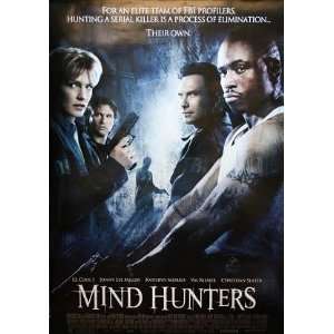  MIND HUNTERS Val Kilmer DOUBLE SIDED MOVIE POSTER (1093 