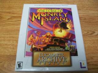   Monkey Island   LucasArts Series New in Box #e48379 (PC Games)  