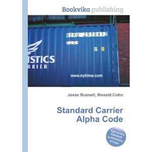  Standard Carrier Alpha Code Ronald Cohn Jesse Russell 