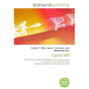  Carte MS (French Edition) (9786134164092) Books