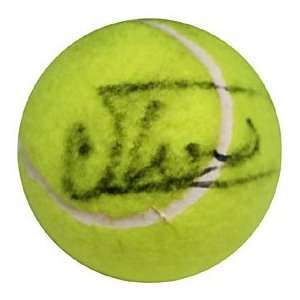  Cedric Pioline Autographed / Signed Tennis Ball 