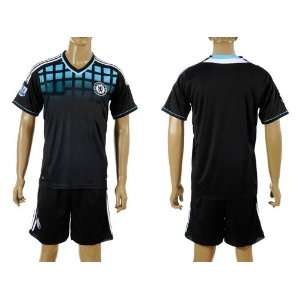  ^_^ wholes 11 12 seasons soccer jerseys chelsea away black 