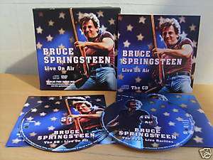 Bruce Springsteen Live On Air WMMR Radio 1975 CD & DVD  