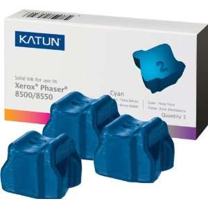  Katun Phaser(TM) 8500/8550 Solid Cyan Ink Sticks (OEM 