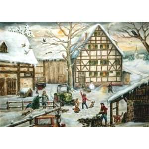  Farm Yard German Christmas Advent Calendar