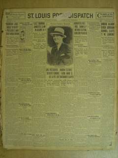  DECEMBER 19 1931 JACK LEGS DIAMOND SLAIN ALBANY NY NEWSPAPER  