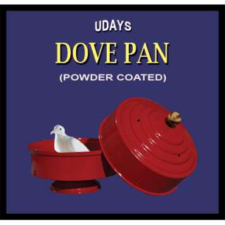 Magic Trick Dove Pan Powder Coated by Uday  