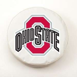Ohio State Buckeyes White Tire Cover, Small  Sports 