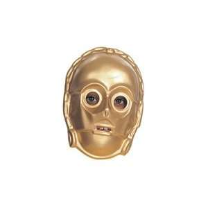  Basic C3PO Mask   Kids Star Wars Mask Toys & Games