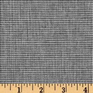  60 Wide Yarn Dyed Cotton Houndstooth Black/White Fabric 