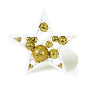 Star Framed Gold/white Christmas Decoration  Kitchen 