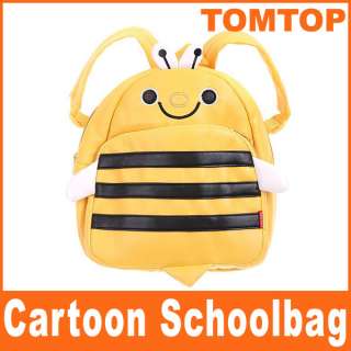 Baby Kid Backpack Schoolbag Child Cartoon Animal Shoulder Bag Honeybee 