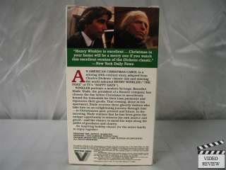 An American Christmas Carol VHS Henry Winkler  