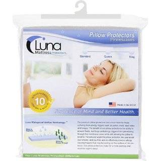   waterproof pillow protector 1 standard size made in the usa buy new
