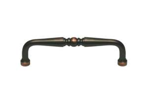 Oil Rubbed Bronze Kitchen Cabinet Turn Pulls  