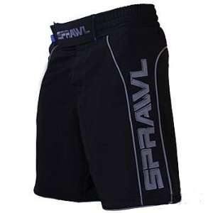  Sprawl Fusion 2 Stretch Shorts   Black/Charcoal   size 30 