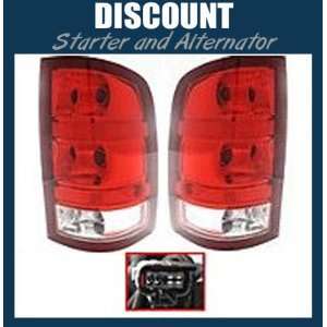 New Aftermarket OE Replacement Passenger & Driver Side Tail Light Pair 