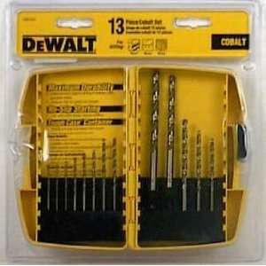  Dewalt 13 Pc. Cobalt Drill Bit Set (DW1263)