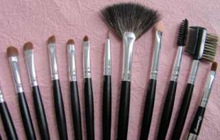 PRO Makeup Brush Set HIGH QUALITY 18 PCS MAKE UP BRUSHES SET KIT POUCH 