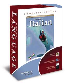 Transparent™ ITALIAN Complete Edition With Audio   NEW  