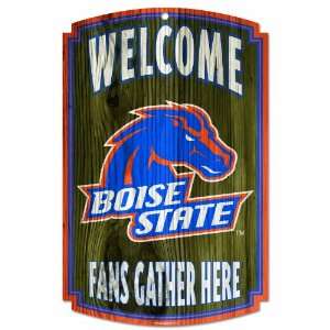  NCAA Boise State Broncos Wood Sign