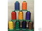 Isacord polyester embroidery thread 1 kingspool 5000M items in 