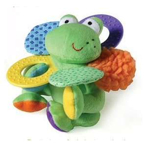  FROG PEEK A BOO RATTLE by Infantino Toys & Games