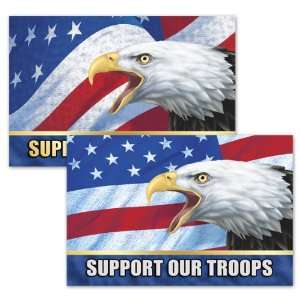    Magnet with patriotic 3D Lenticular images