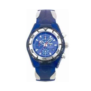 TechnoMarine Squale Mens Watch SST12 Blue Dial, Stainless Steel, Blue 