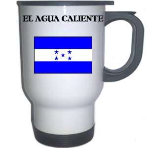  Honduras   EL AGUA CALIENTE White Stainless Steel Mug 