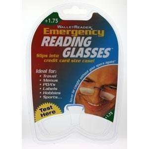  Emergency Reading Glasses +1.75